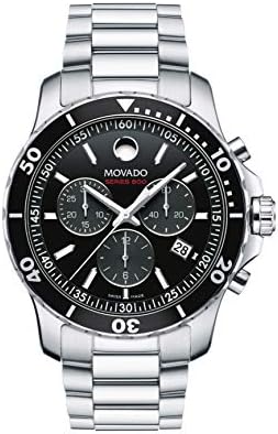 Movado Relógio esportivo cronógrafo (modelo: 2600142) : Amazon.com